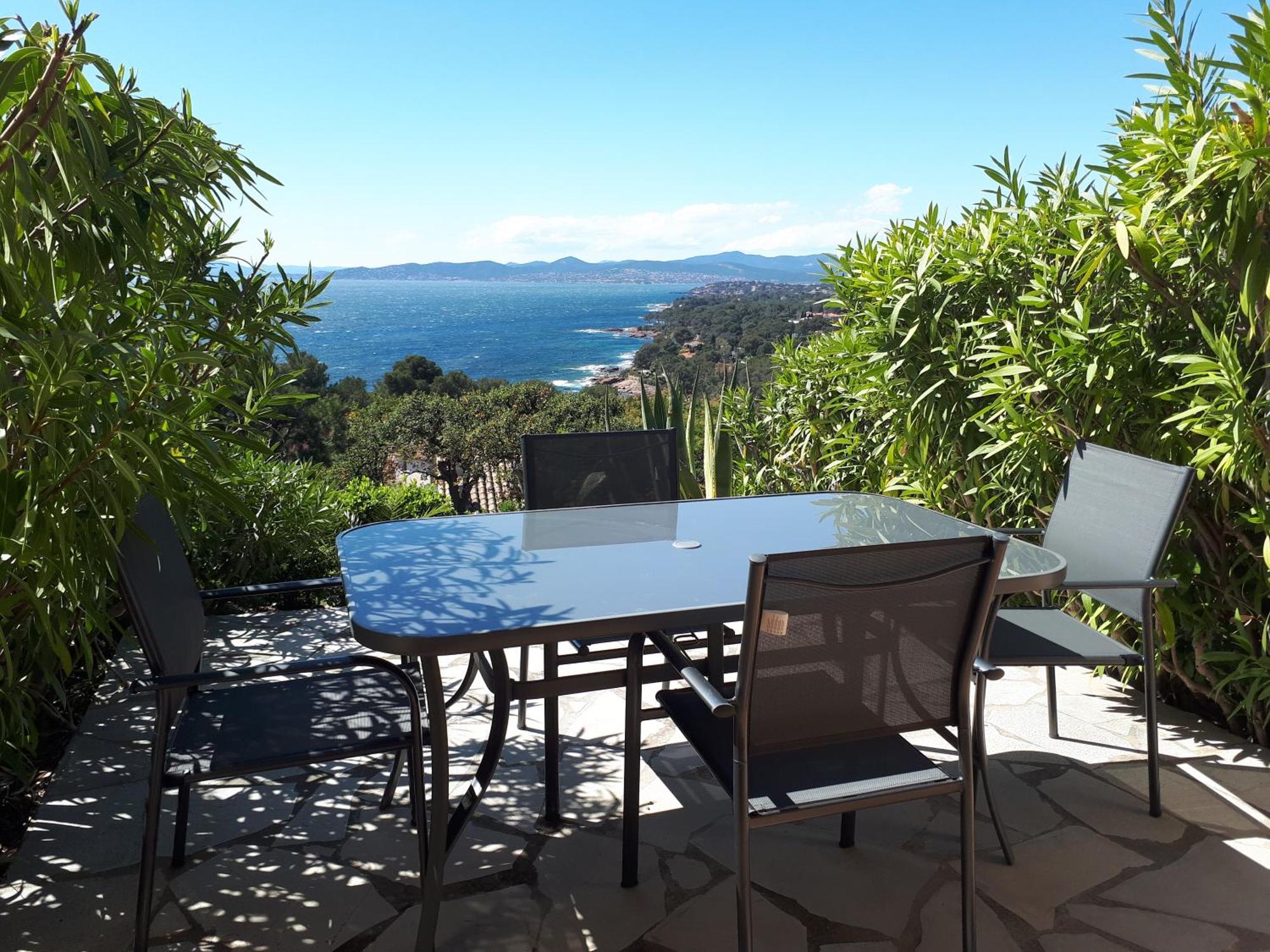 Duplex, Vue Panoramique Sur La Mediterranee, Piscine, Garage Saint-Raphaël 外观 照片