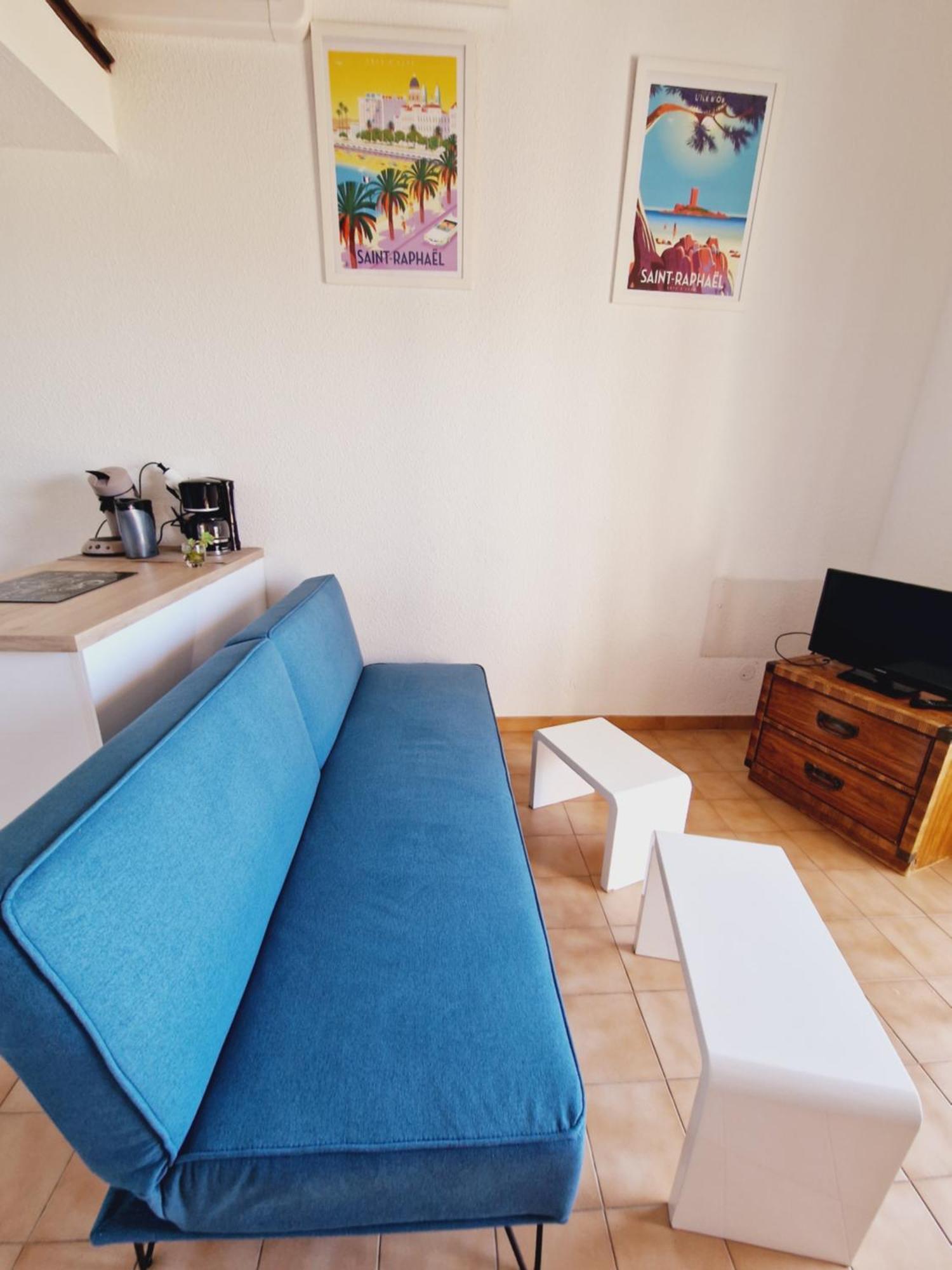 Duplex, Vue Panoramique Sur La Mediterranee, Piscine, Garage Saint-Raphaël 外观 照片